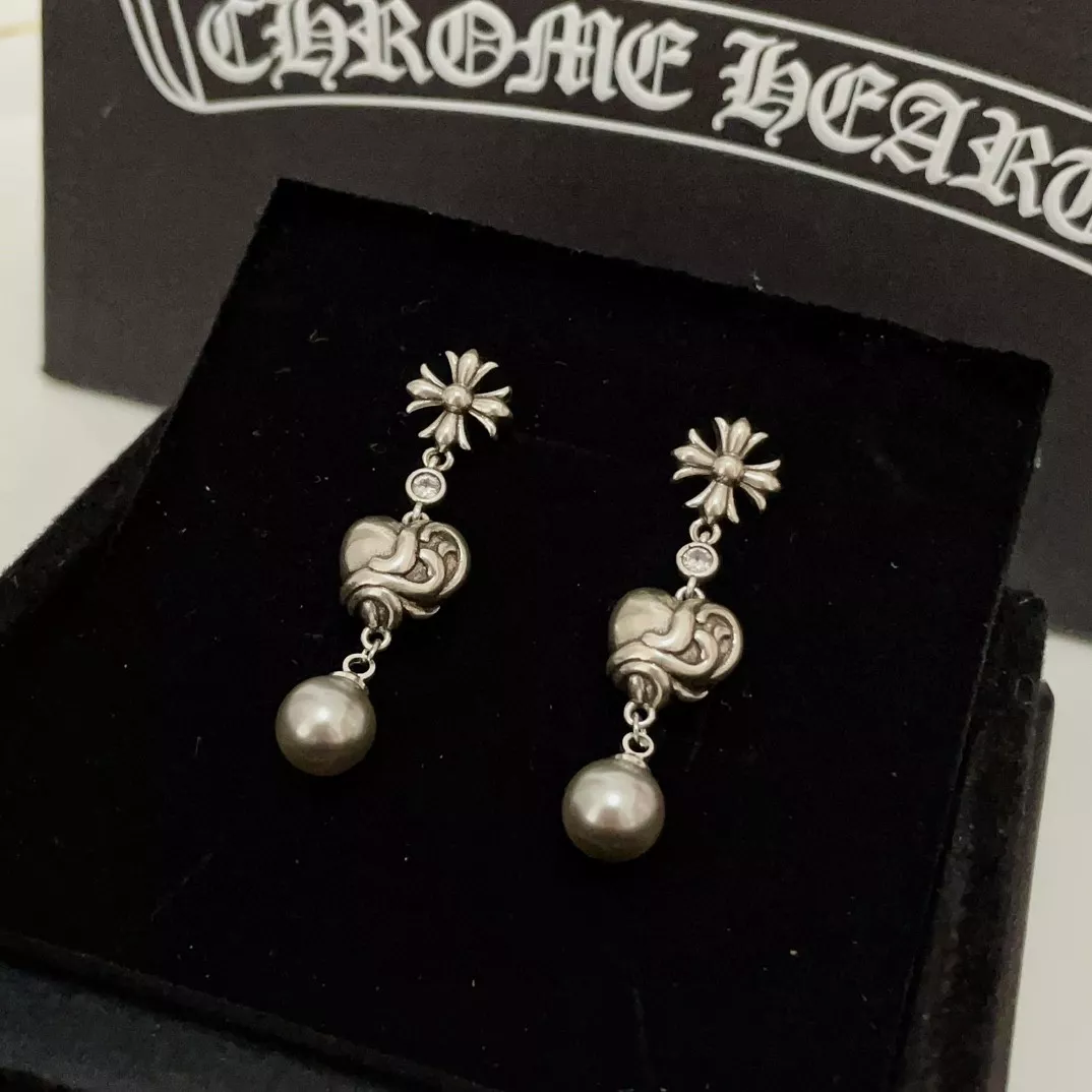 Chrome Hearts Earrings For Women Bold 1554