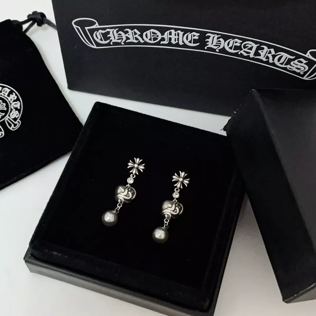 Chrome Hearts Earrings For Women Bold 1554