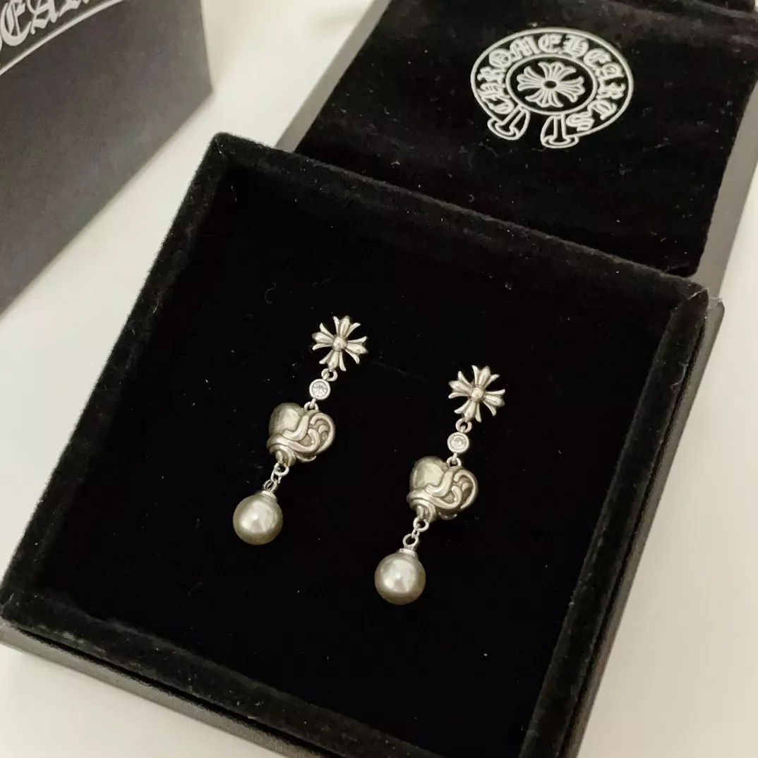 Chrome Hearts Earrings For Women Bold 1554