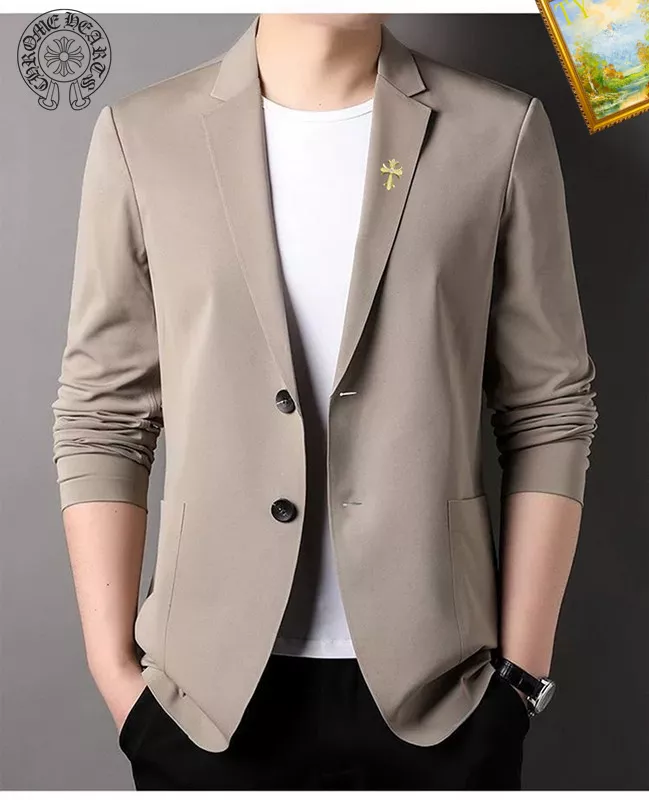 Chrome Hearts Jackets Long Sleeved For Men GoodFit 4217