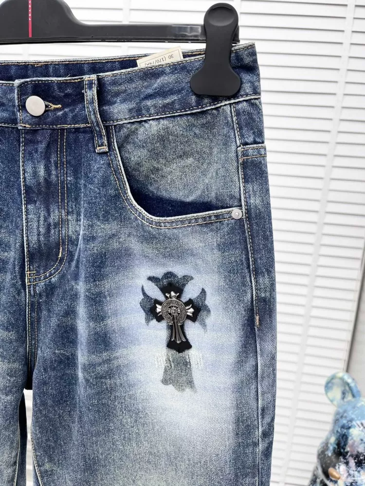 Chrome Hearts Jeans For Men Classic 9527