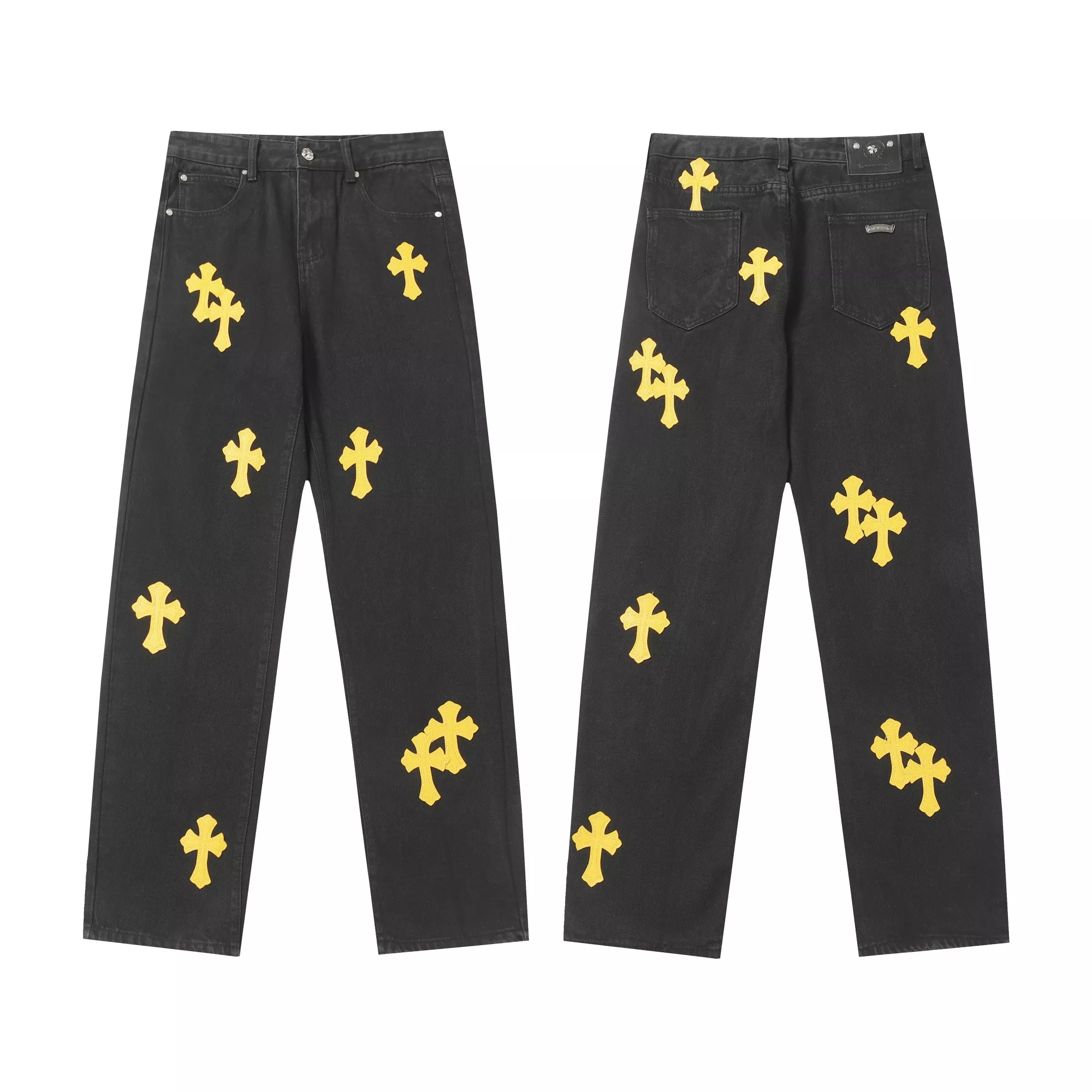 Chrome Hearts Jeans For Men Fashionable 8385