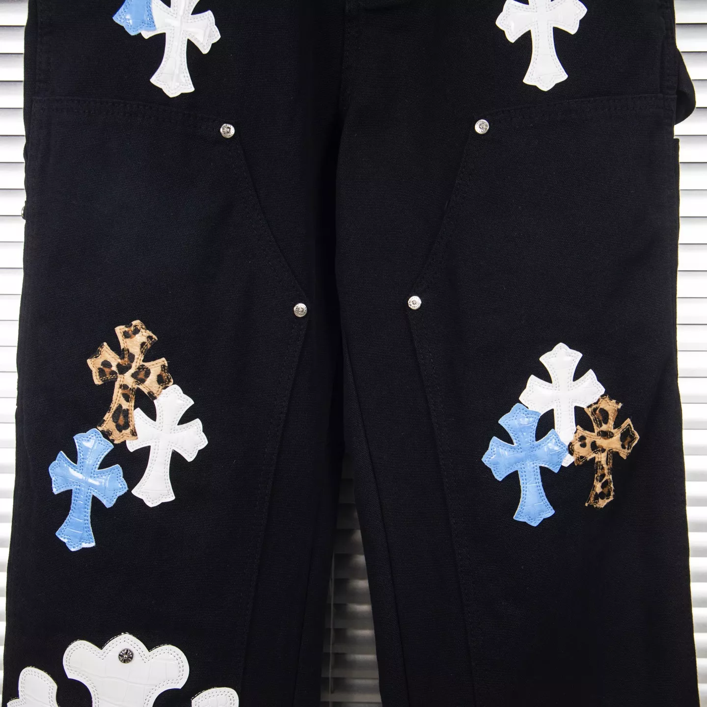Chrome Hearts Jeans For Men Refined 9061