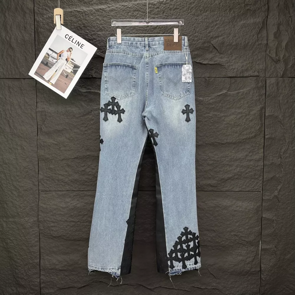 Chrome Hearts Jeans For Men Sleek 3884