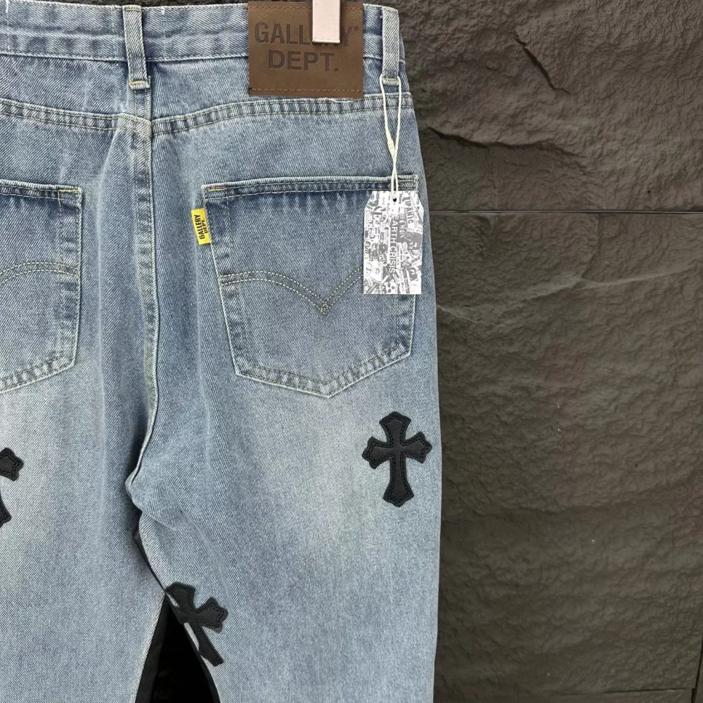 Chrome Hearts Jeans For Men Sleek 3884