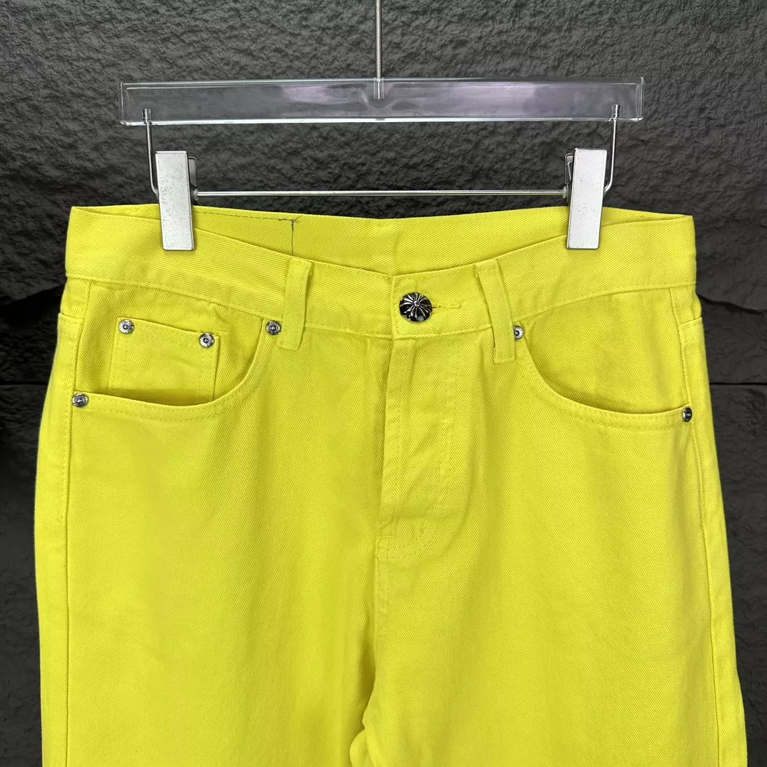 Chrome Hearts Jeans For Men Soft 7556
