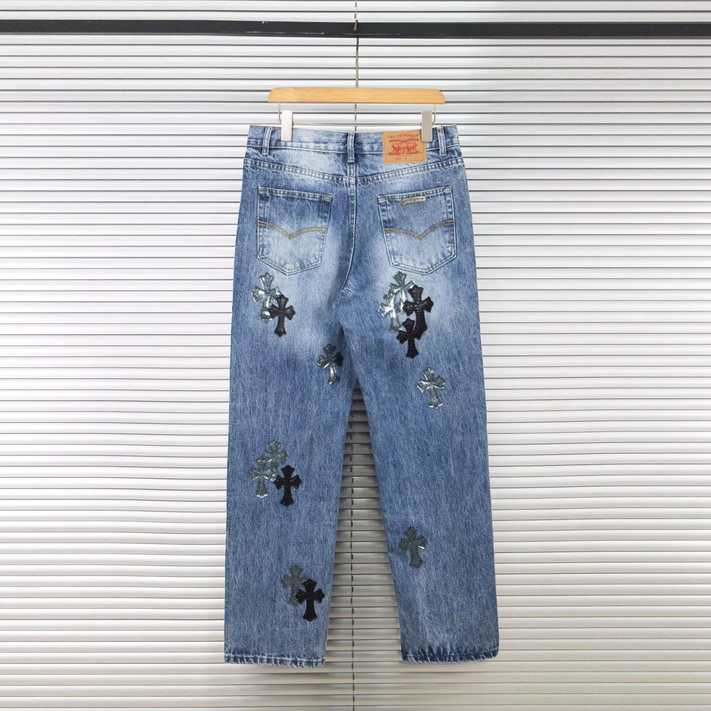 Chrome Hearts Jeans For Men Trendy 3376