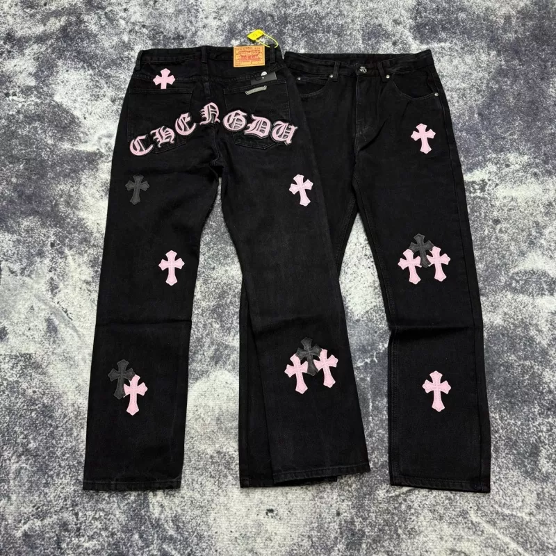 Chrome Hearts Jeans For Unisex Compact 8805
