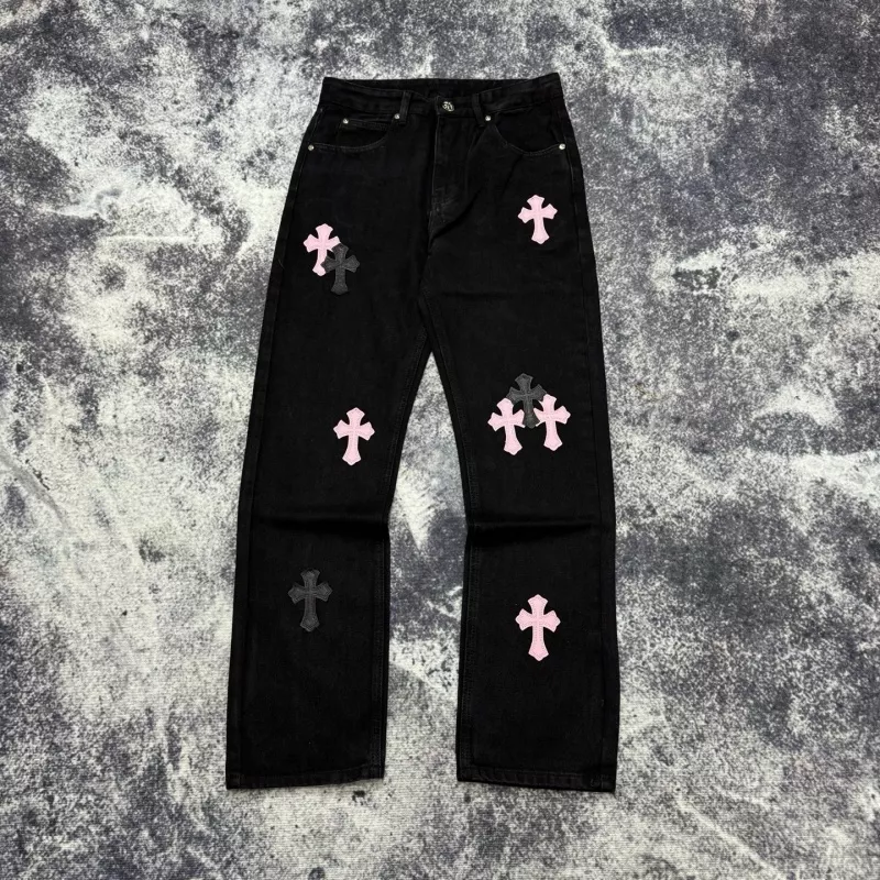 Chrome Hearts Jeans For Unisex Compact 8805