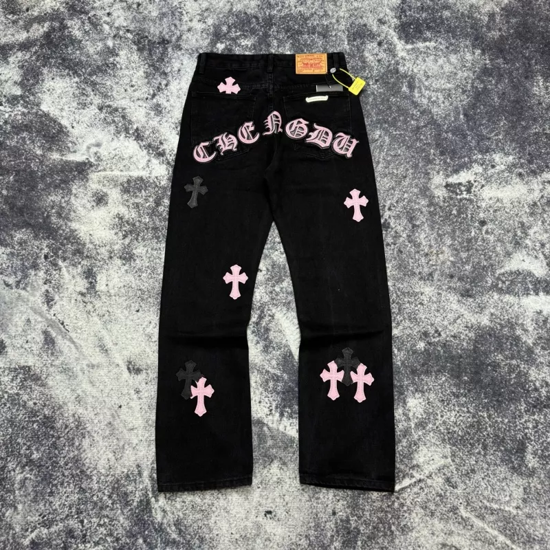Chrome Hearts Jeans For Unisex Compact 8805