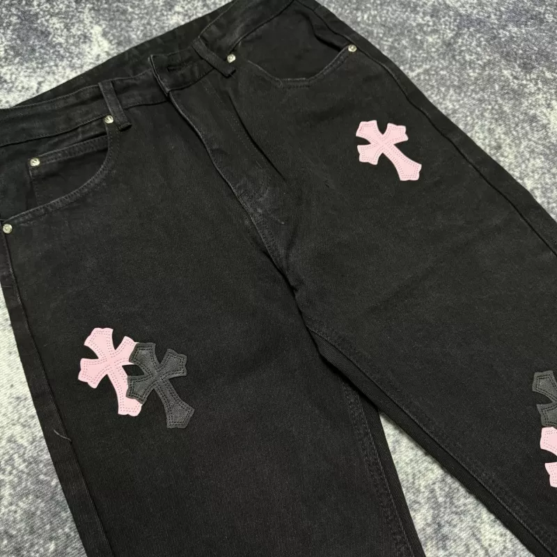 Chrome Hearts Jeans For Unisex Compact 8805