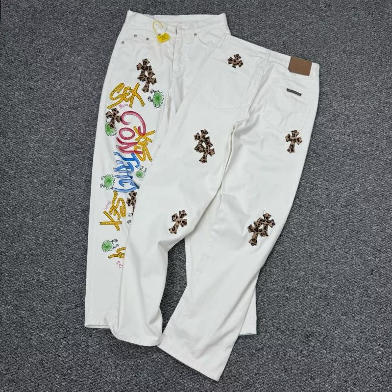 Chrome Hearts Jeans For Unisex Compact 8927