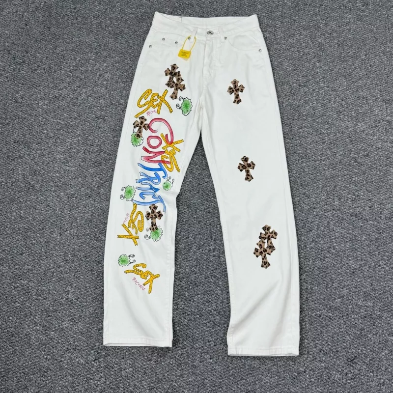Chrome Hearts Jeans For Unisex Compact 8927