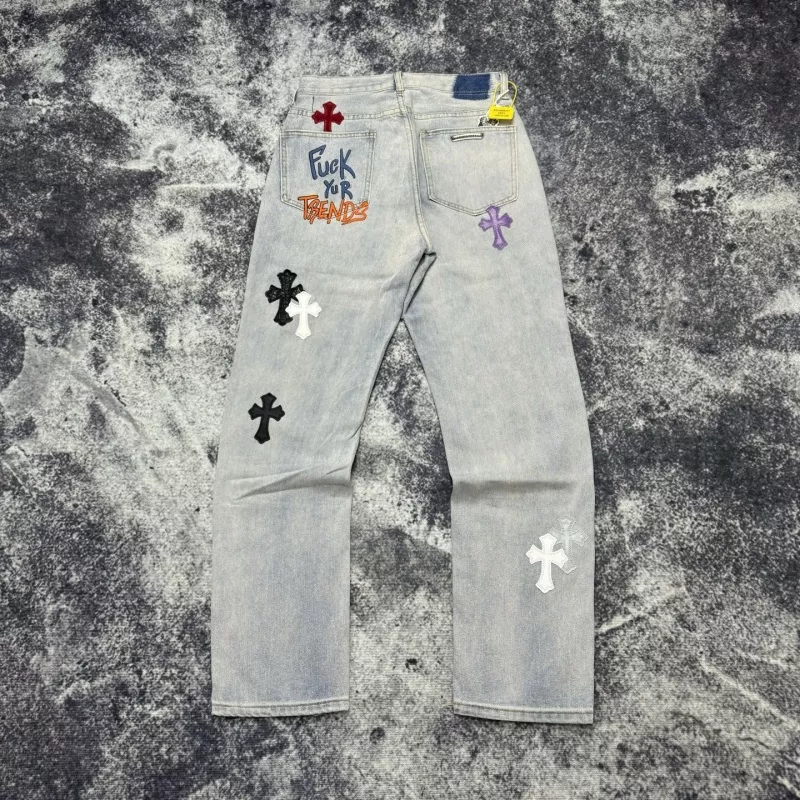 Chrome Hearts Jeans For Unisex Durable 2839