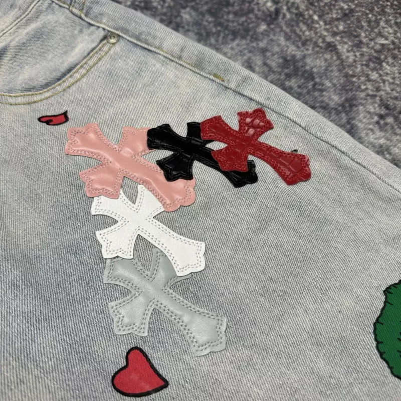 Chrome Hearts Jeans For Unisex Durable 2839