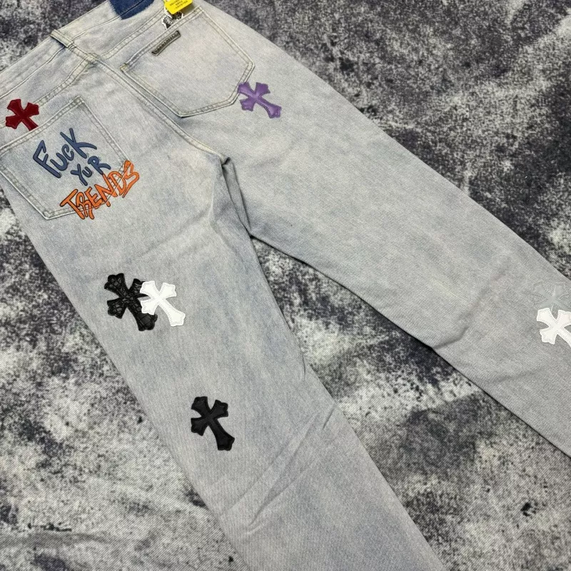 Chrome Hearts Jeans For Unisex Durable 2839
