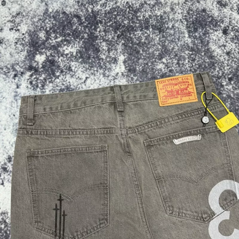 Chrome Hearts Jeans For Unisex EasyMatch 6329