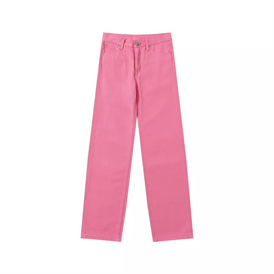 Chrome Hearts Jeans For Unisex EasyMatch 6411