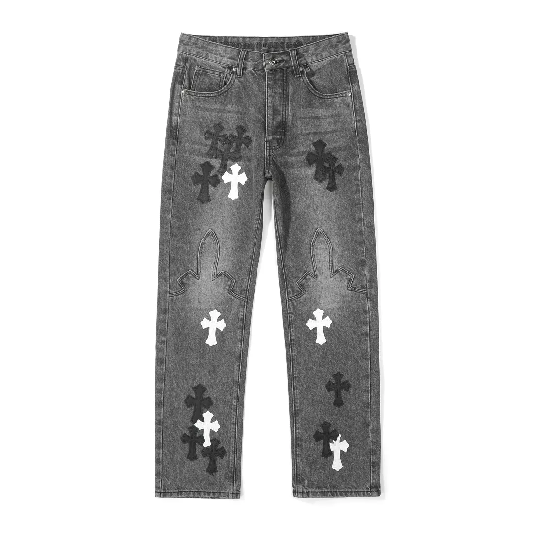Chrome Hearts Jeans For Unisex Efficient 9368