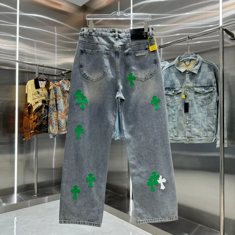 Chrome Hearts Jeans For Unisex Fashionable 3237