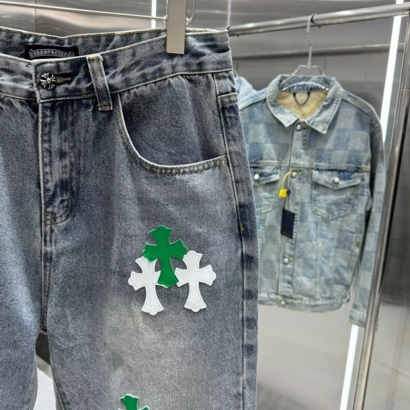 Chrome Hearts Jeans For Unisex Fashionable 3237