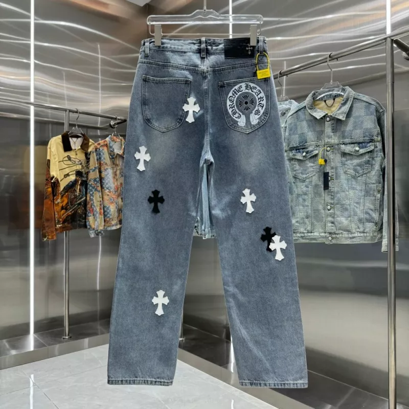 Chrome Hearts Jeans For Unisex Functional 9011