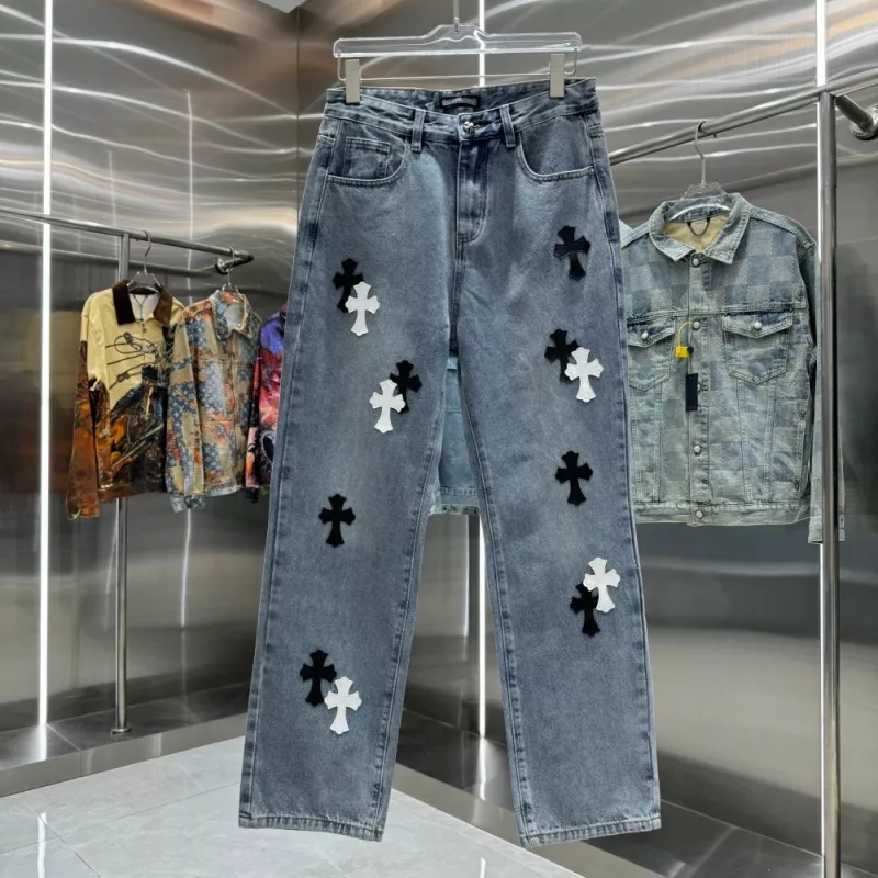 Chrome Hearts Jeans For Unisex Functional 9011