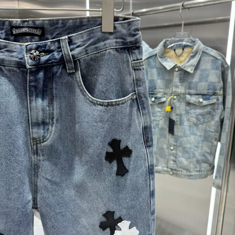 Chrome Hearts Jeans For Unisex Functional 9011