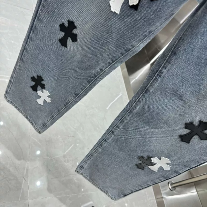 Chrome Hearts Jeans For Unisex Functional 9011