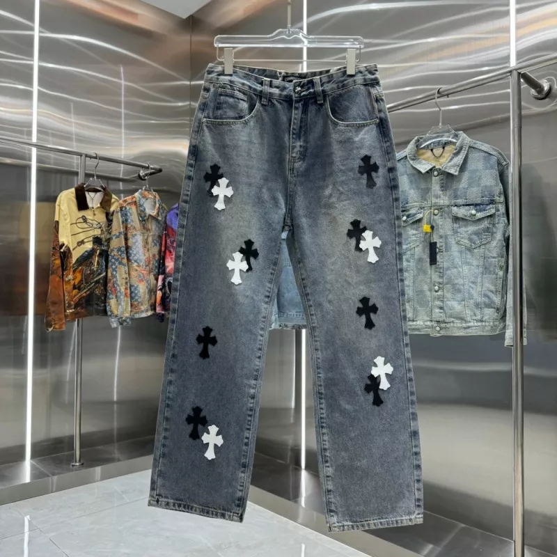Chrome Hearts Jeans For Unisex GoodFit 9809