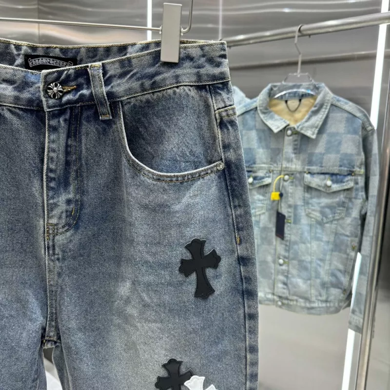 Chrome Hearts Jeans For Unisex GoodFit 9809