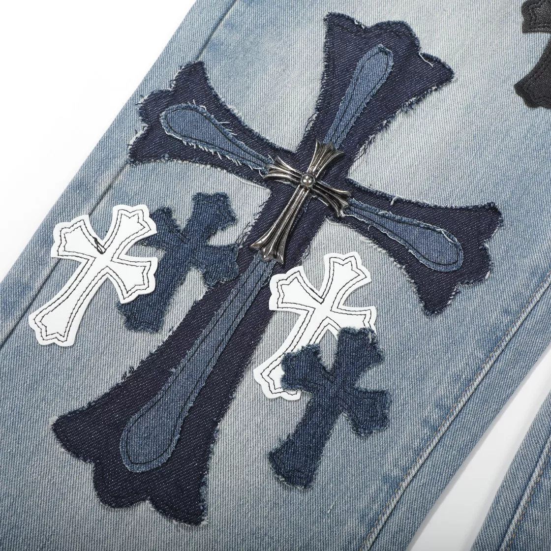 Chrome Hearts Jeans For Unisex Practical 4937