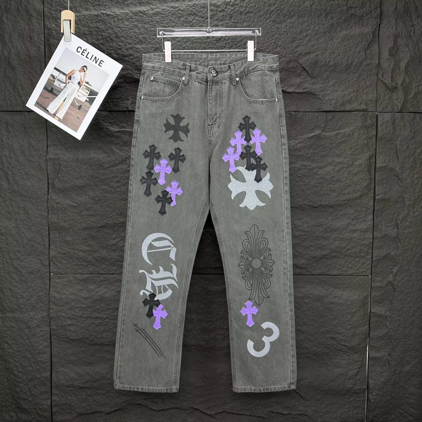 Chrome Hearts Jeans For Unisex TopPick 9603