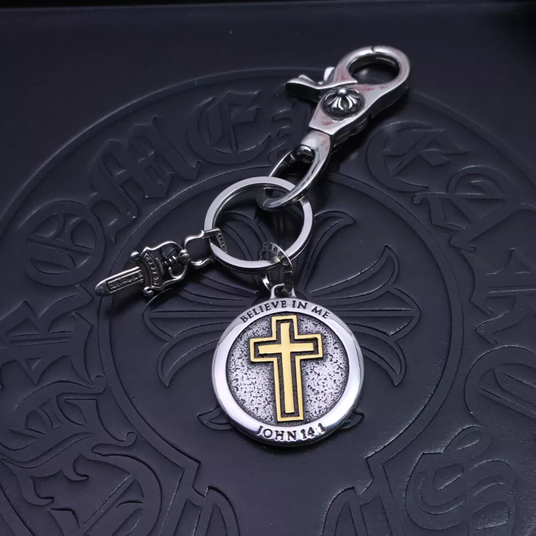 Chrome Hearts Key Holder And Bag Buckle Bold 3970