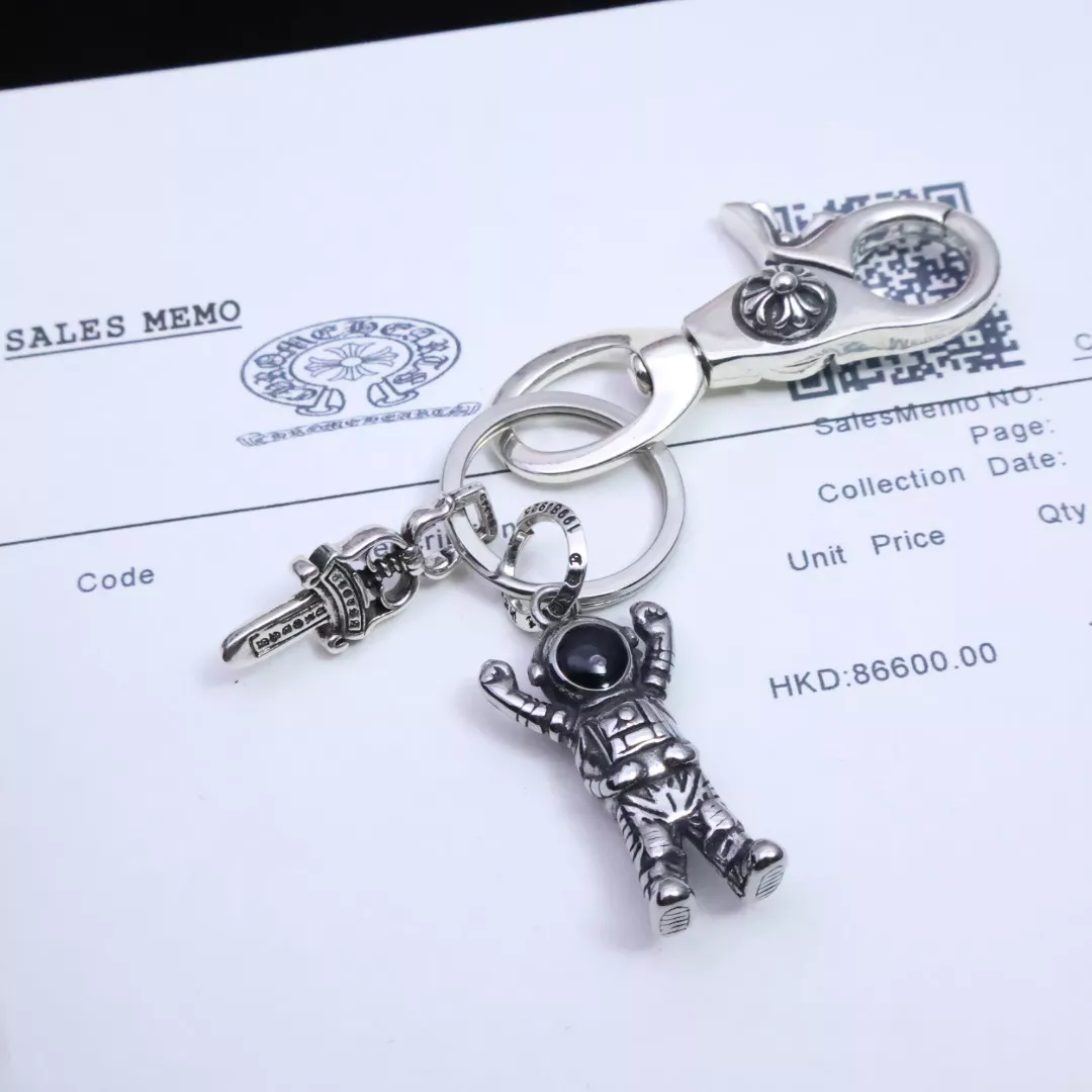Chrome Hearts Key Holder And Bag Buckle Bold 9532