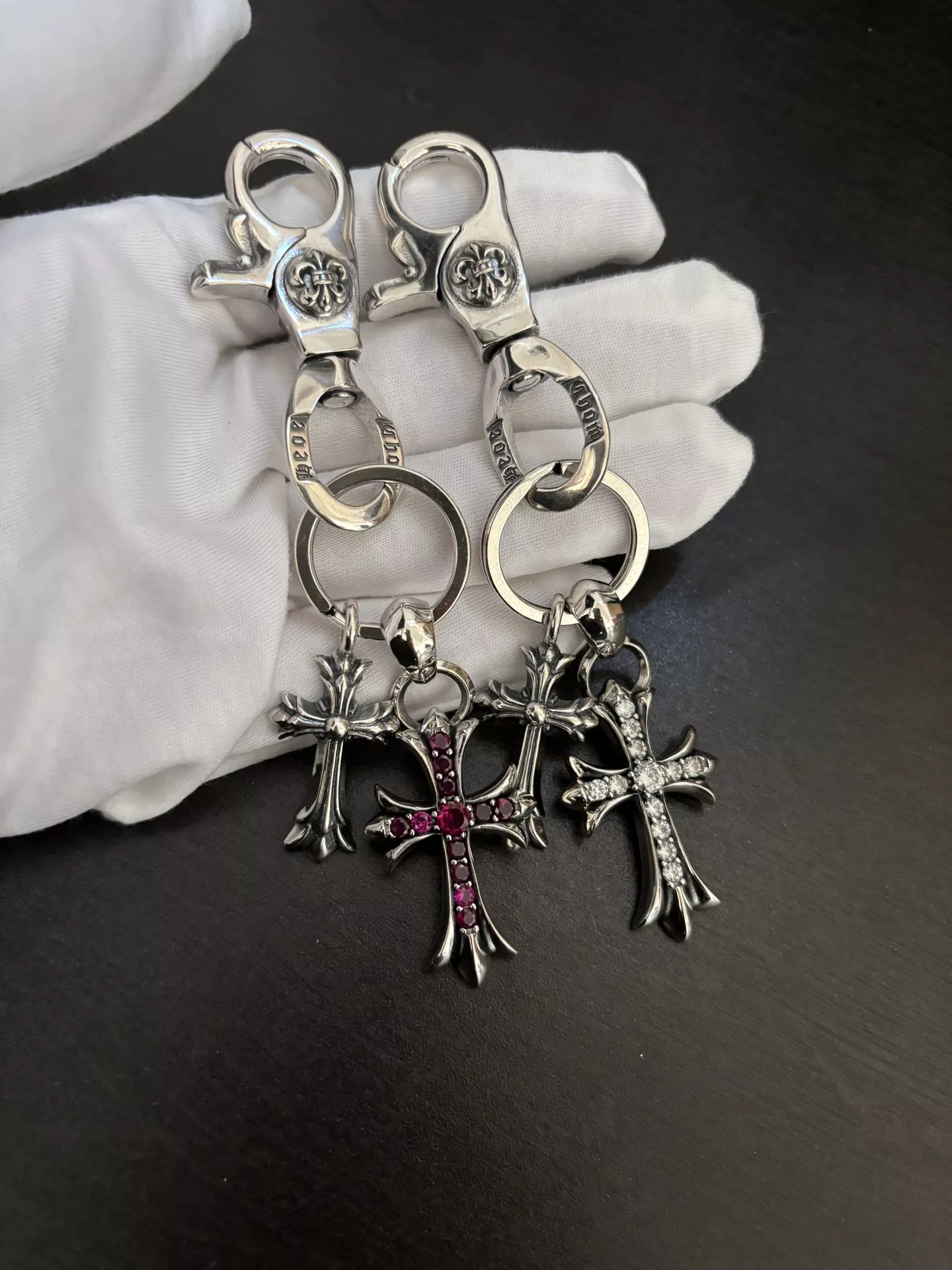 Chrome Hearts Key Holder And Bag Buckle Durable 6700