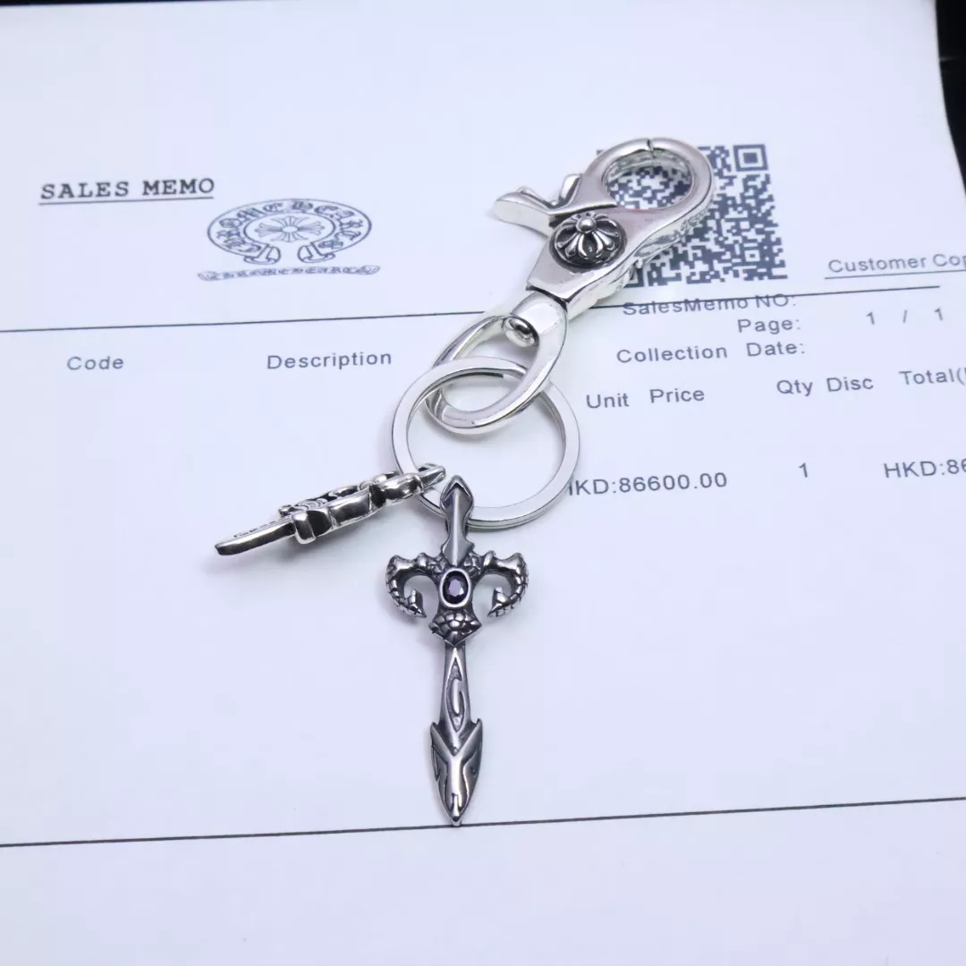 Chrome Hearts Key Holder And Bag Buckle Functional 4571