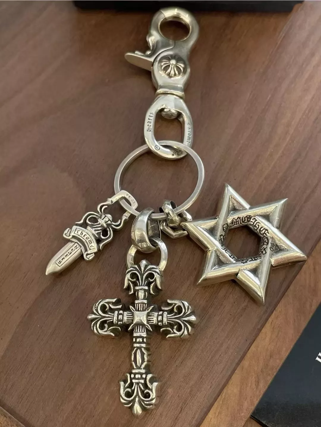 Chrome Hearts Key Holder And Bag Buckle Minimalist 1637