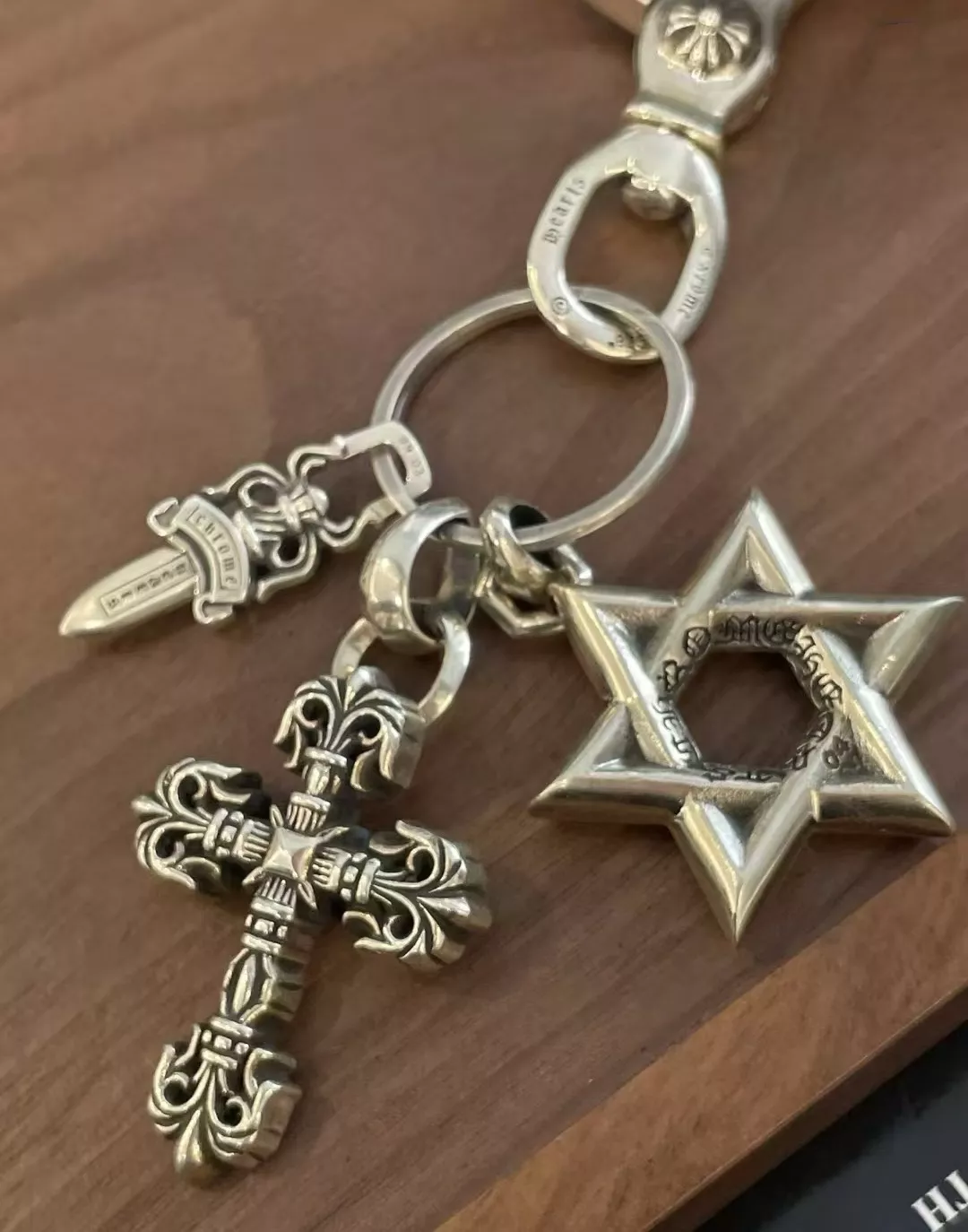 Chrome Hearts Key Holder And Bag Buckle Minimalist 1637