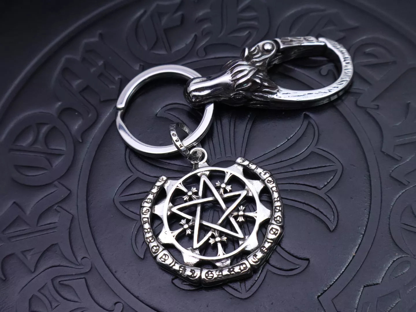 Chrome Hearts Key Holder And Bag Buckle Refined 4072