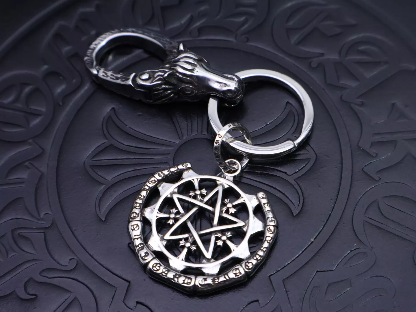 Chrome Hearts Key Holder And Bag Buckle Refined 4072