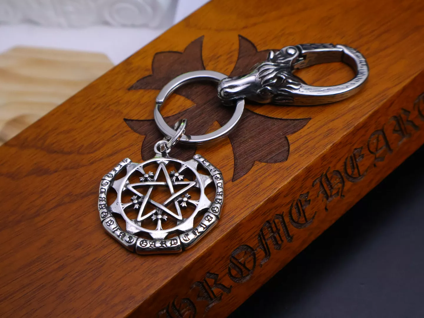 Chrome Hearts Key Holder And Bag Buckle Refined 4072