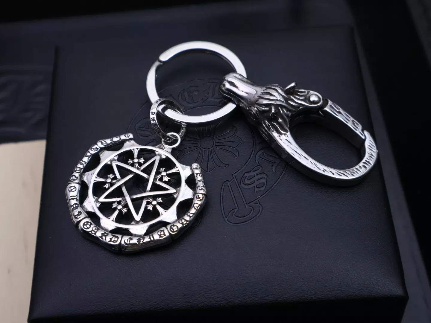 Chrome Hearts Key Holder And Bag Buckle Refined 4072