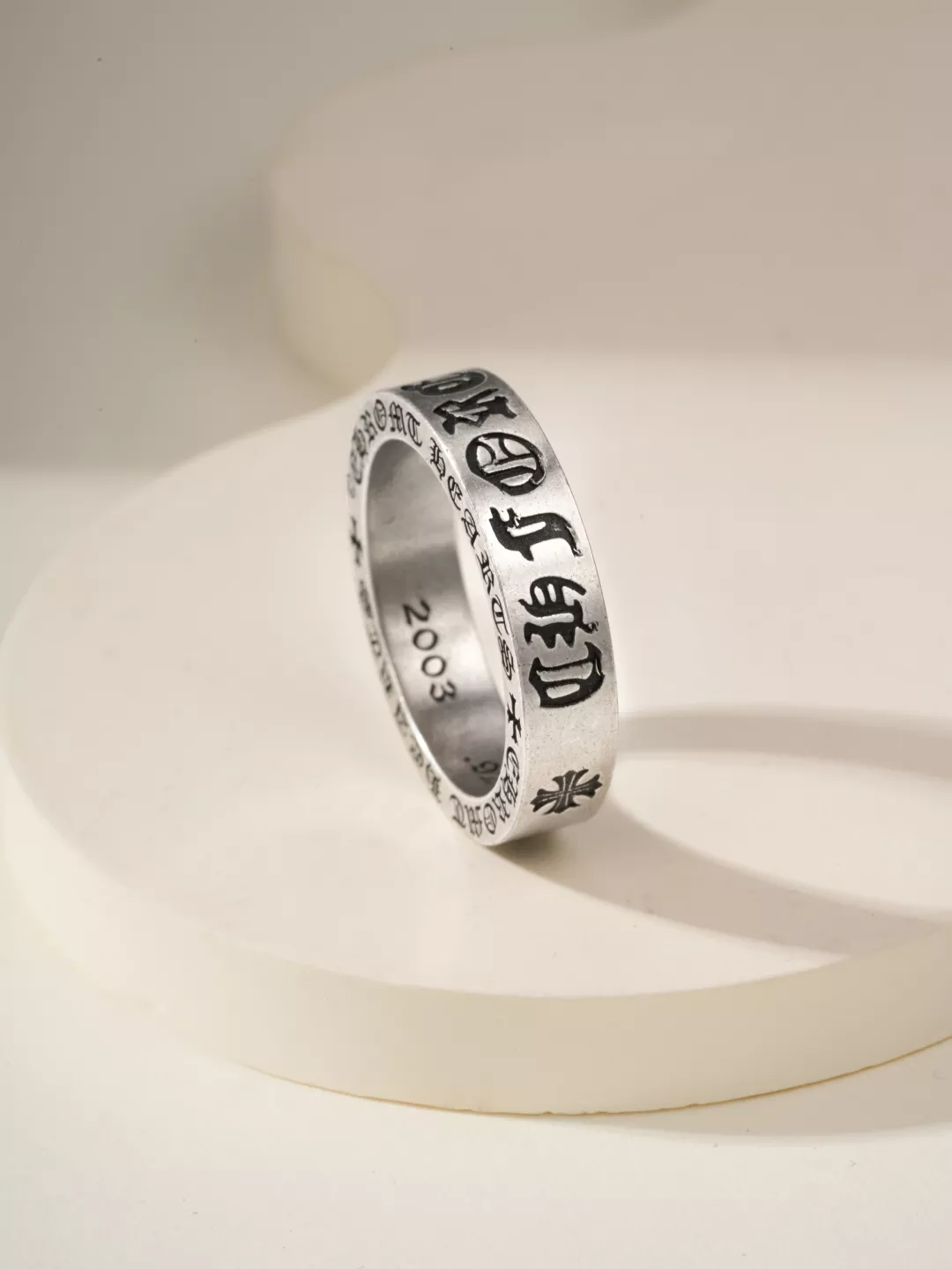 Chrome Hearts Rings For Unisex Sleek 5802