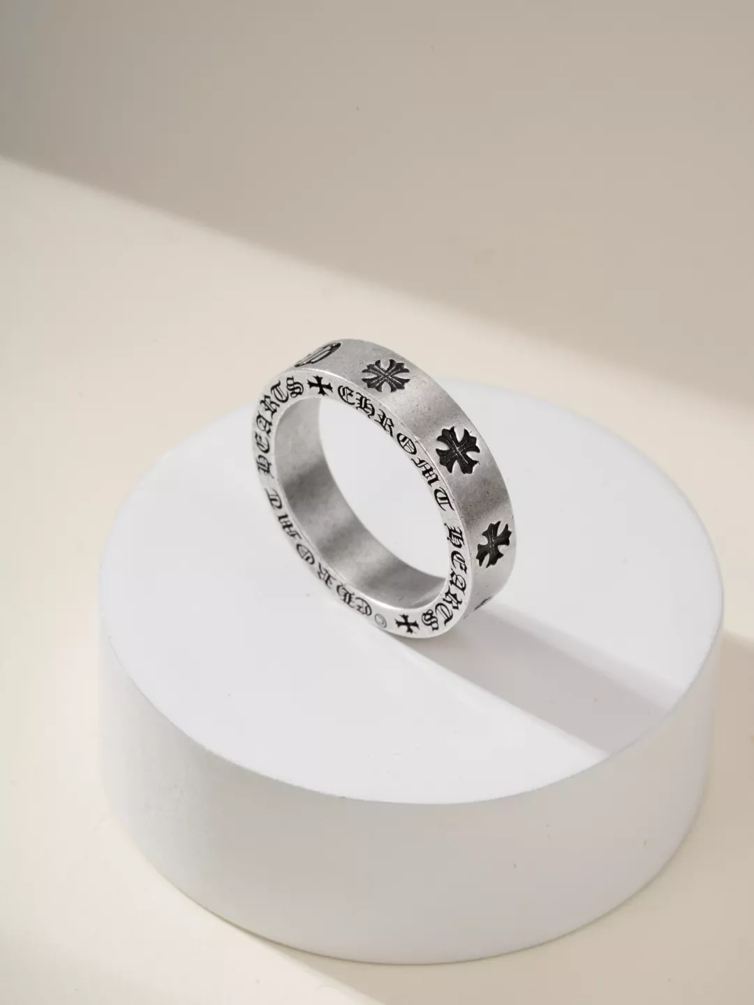 Chrome Hearts Rings For Unisex Sleek 5802
