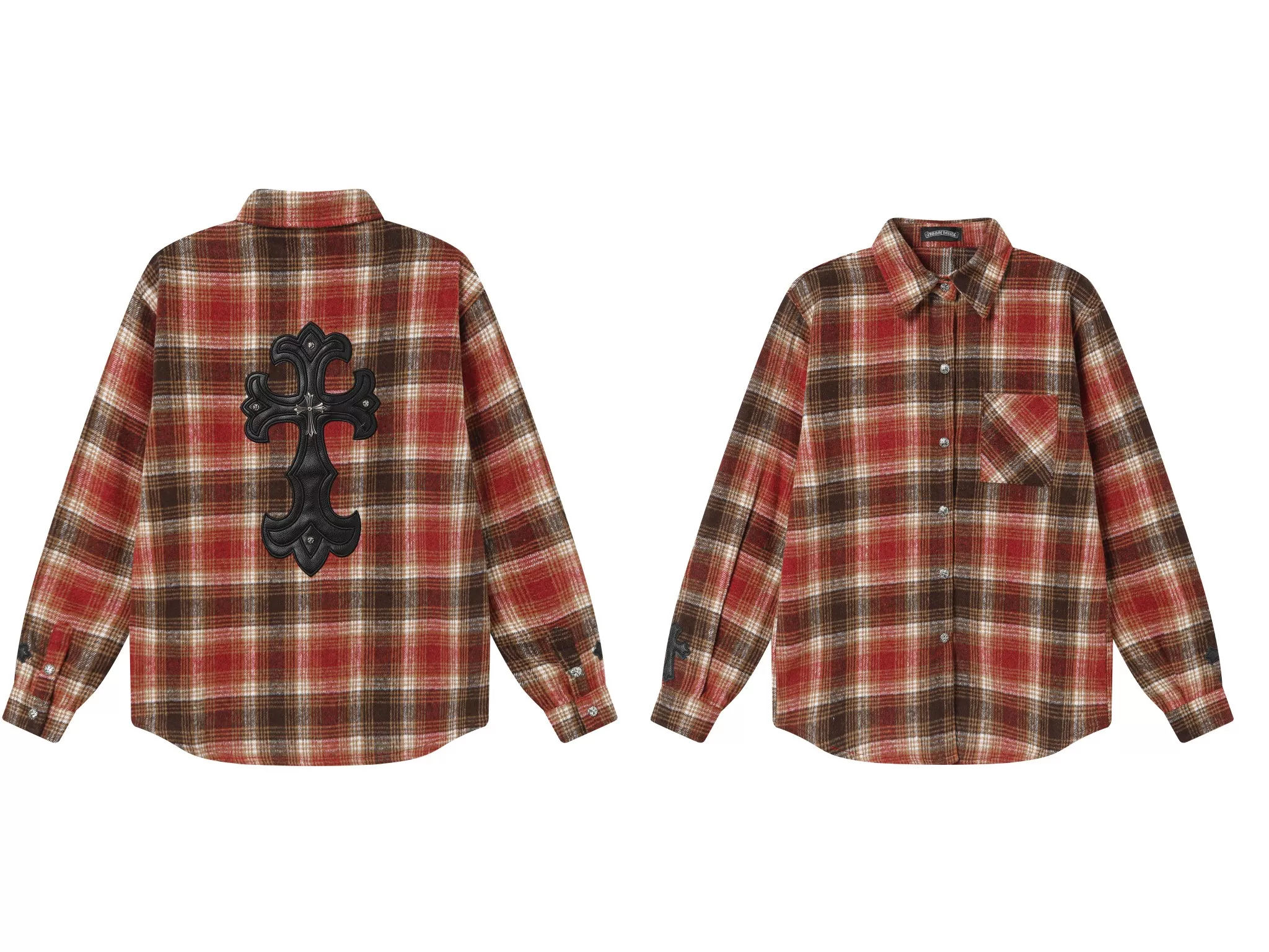 Chrome Hearts Shirts Long Sleeved For Unisex Minimalist 6577
