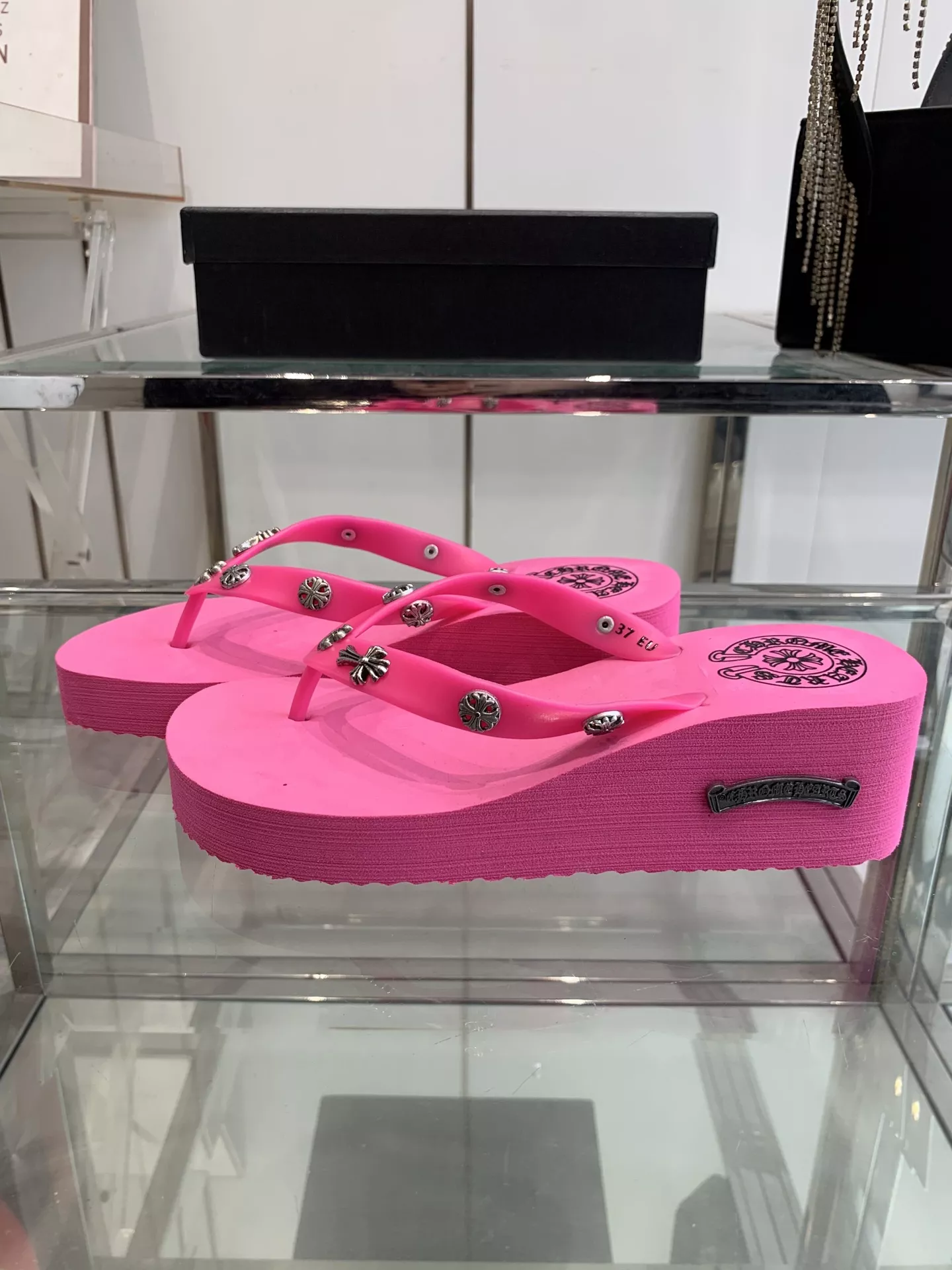 Chrome Hearts Slippers For Women Durable 6667