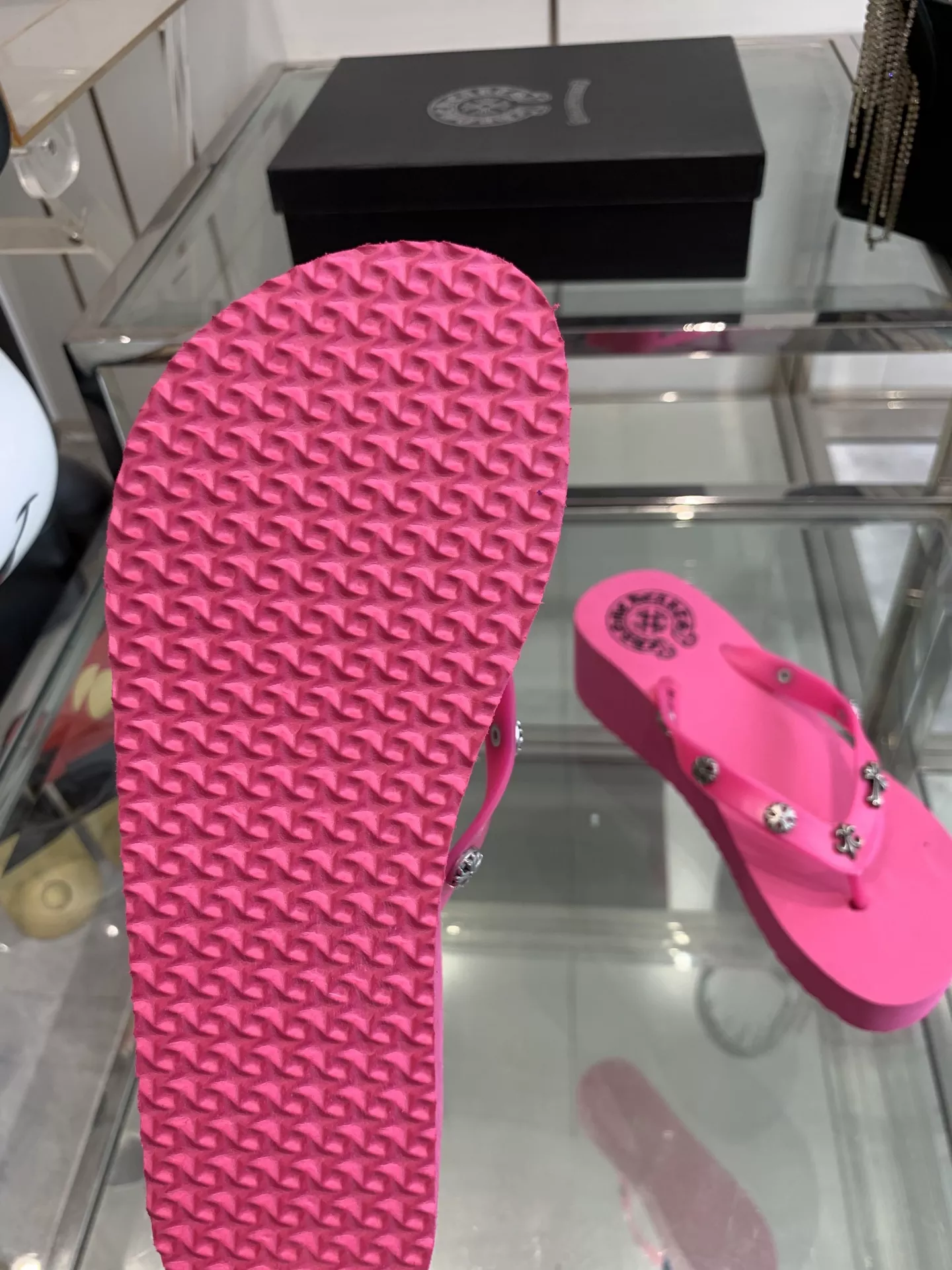Chrome Hearts Slippers For Women Durable 6667