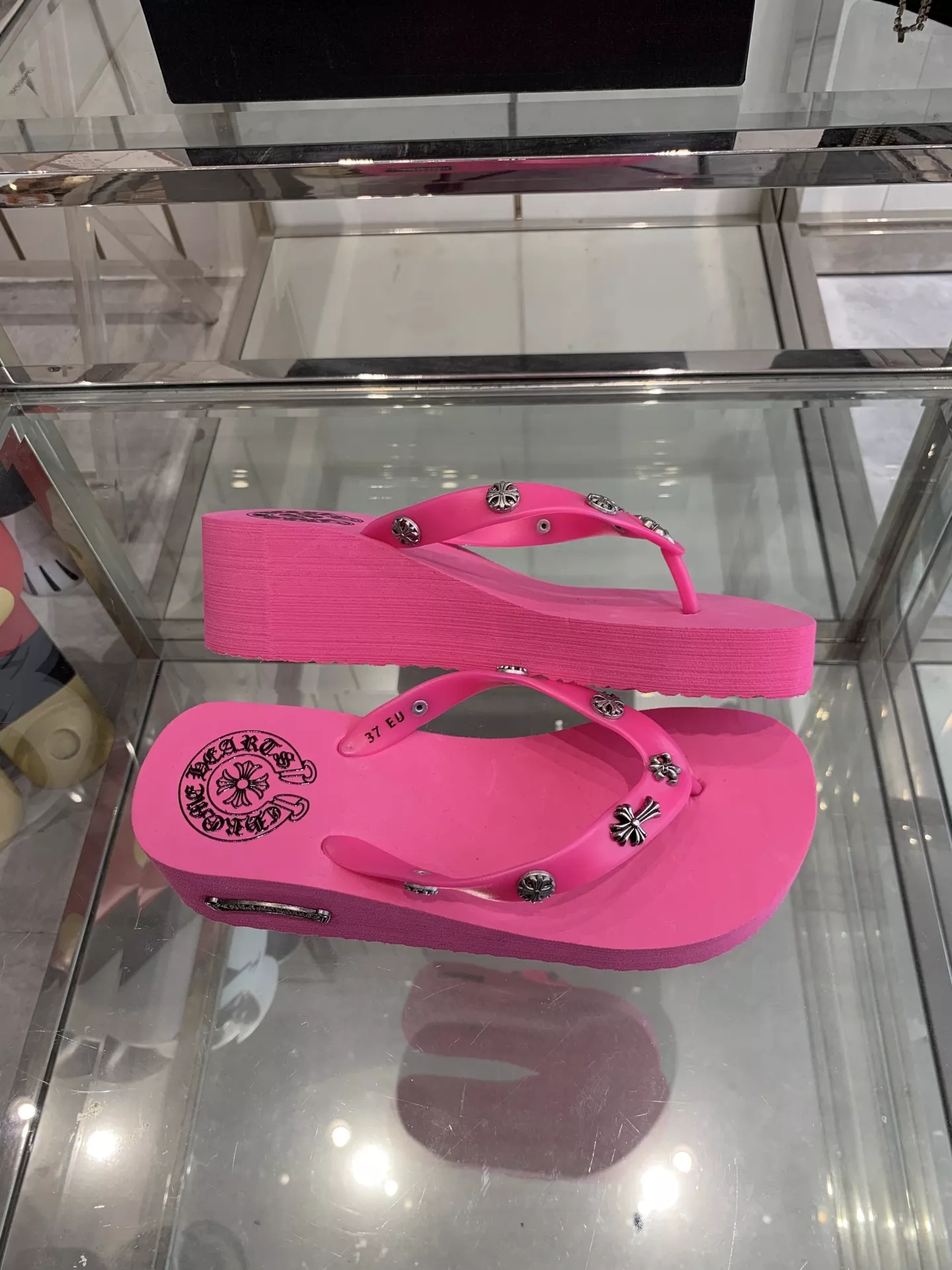 Chrome Hearts Slippers For Women Durable 6667