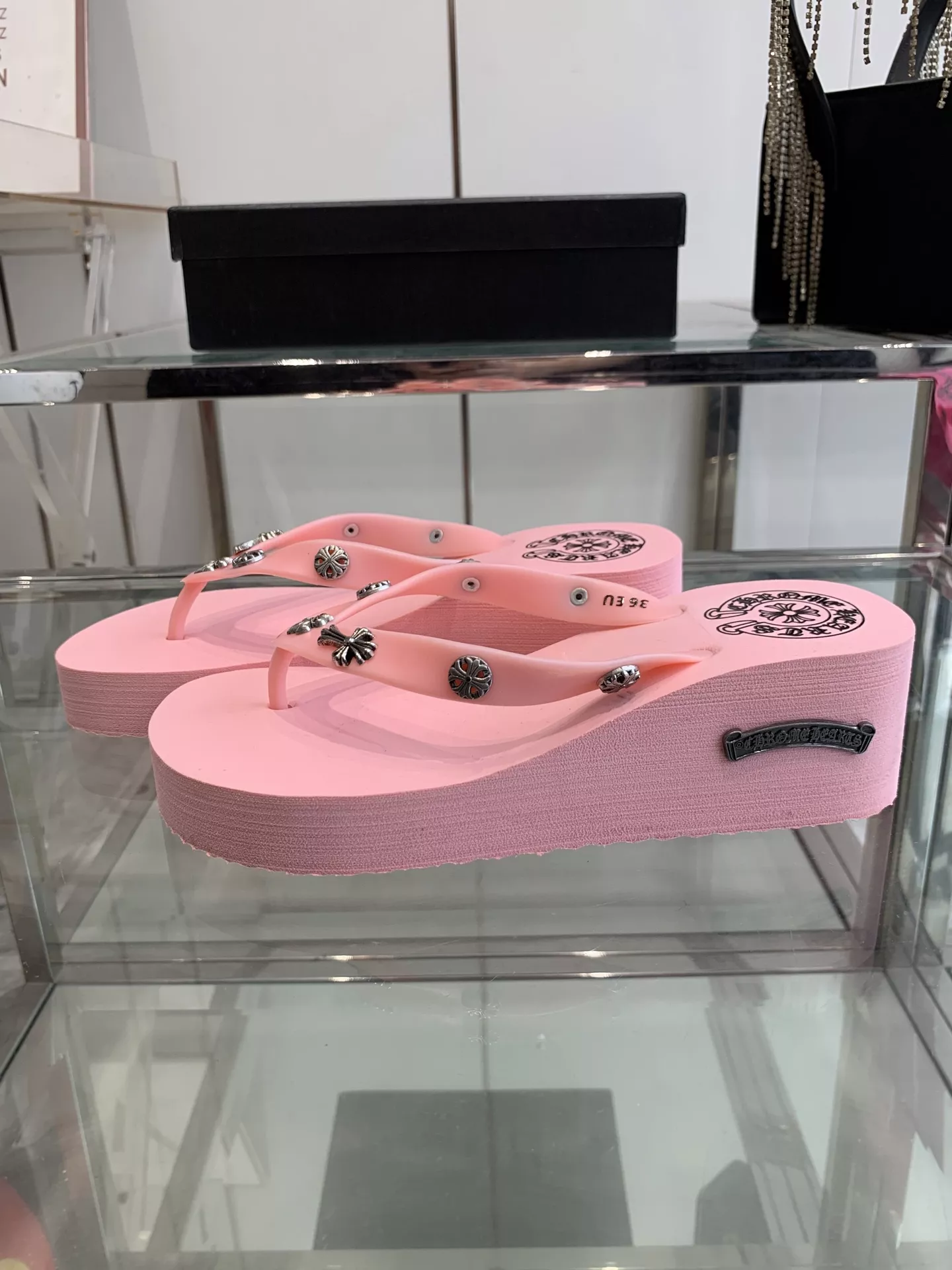 Chrome Hearts Slippers For Women Soft 2633